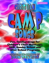 Christian Camp Songs Unison/Two-Part Book cover